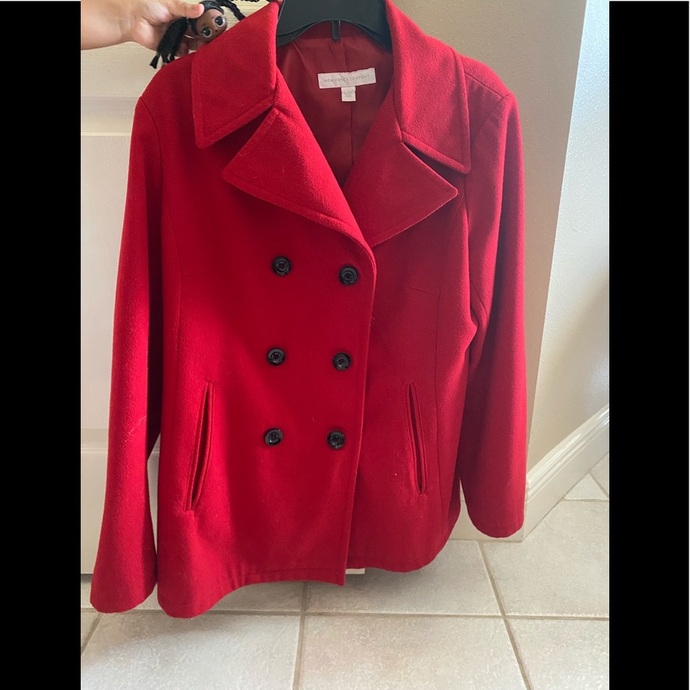 New York and company size L women’s Pea coat